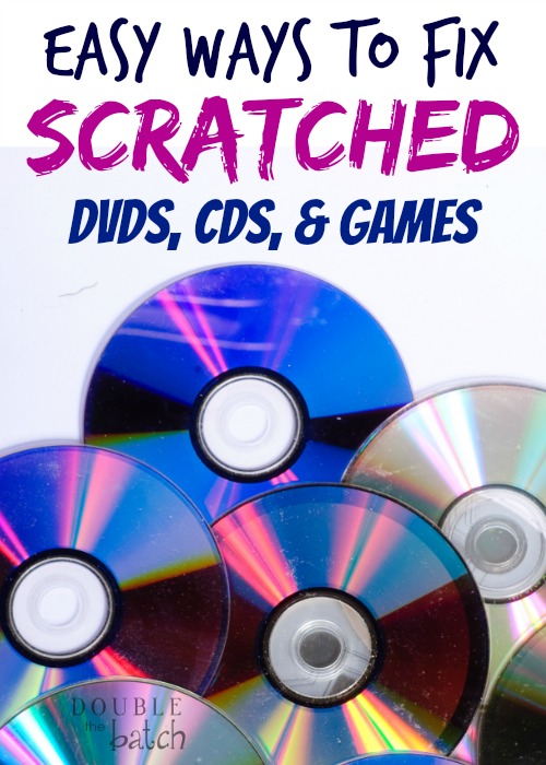 How to fix scratched DVDs, CDs, and Games - Uplifting Mayhem